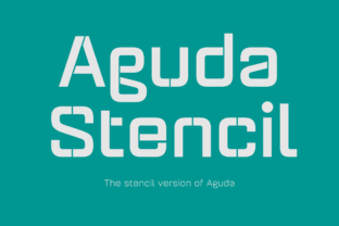 Aguda Stencil Family: A Practical Font for Real-World Projects