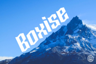 Boxise: A Blackletter Font That Redefines Legibility Without Sacrificing Character