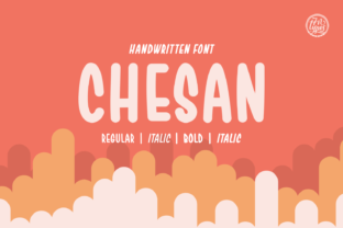 Chesan: A Playful Handwritten Font with Bold Legibility
