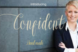 Confident: The Quiet Power of a Fluid Thin Script in Modern Design