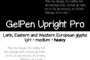 GelPen Upright Pro: A Quirky Handwriting Font for Comics and Branding