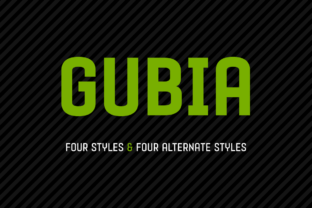 Gubia Family: A Geometric Sans Serif Built for Clarity and Character