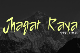 Jhagat Raya: A Hand-Painted Font That Demands Careful Use