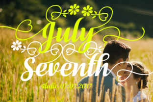 July Seventh Italic: A Handcrafted Script for Every Project