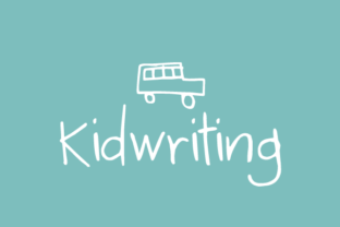Kidwriting Family: A Playful Font for Real Creativity