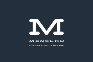 Menscho: A Rounded Serif Font for Modern Design Needs