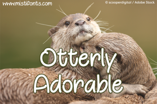Otterly Adorable: The Charm of a Super Cute Font for Design and Craft Projects