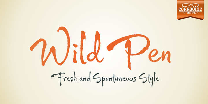 Wild Pen Family: Handwritten Fonts with Authentic Ink Character