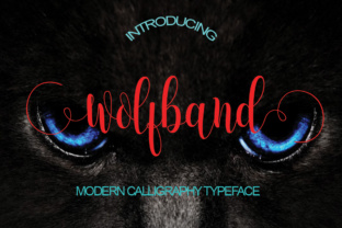 Wolfband: A Modern Handwritten Calligraphy Font for Practical Workflows